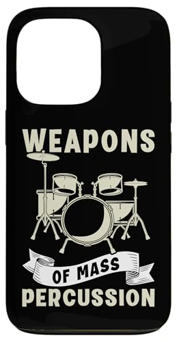 Waffen der Massenperkussion für einen Schlagzeuger Hülle für iPhone 13 Pro Waffen der Massenperkussion für einen Schlagzeuger Hülle für iPhone 13 Pro von Drum Set Percussion Design For A Drummer