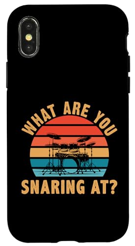 Was schnarchen Sie? Für einen Schlagzeuger Hülle für iPhone X/XS Was schnarchen Sie? Für einen Schlagzeuger Hülle für iPhone X/XS von Drum Set Percussion Design For A Drummer
