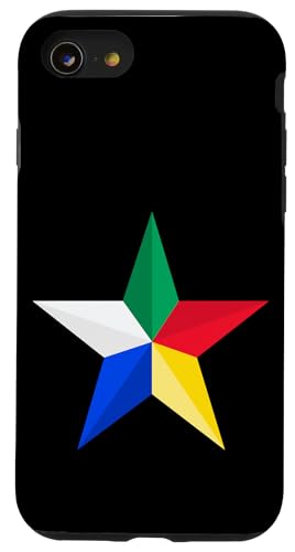 Drusen Flagge, Al Muwahhidun, Drusen Stern Symbol flag Druze Hülle für iPhone SE (2020) / 7 / 8 von Druze flag, Al Muwahhidun,The People of Monotheism