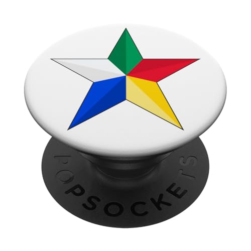 Drusen Flagge, Al Muwahhidun, Drusen Stern Symbol flag Druze PopSockets Klebender PopGrip Drusen Flagge, Al Muwahhidun, Drusen Stern Symbol flag Druze PopSockets Klebender PopGrip von Druze flag, Al Muwahhidun,The People of Monotheism