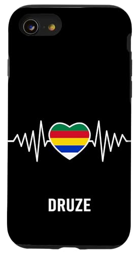 Drusen Flagge, Al Muwahhidun, Druzen Stern Symbol flag Druze Hülle für iPhone SE (2020) / 7 / 8 von Druze flag, Al Muwahhidun,The People of Monotheism