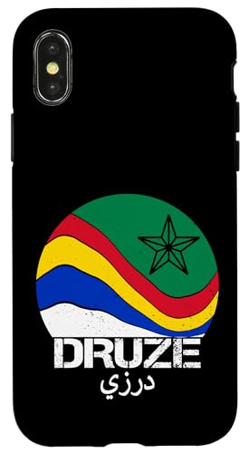 Drusen Flagge, Al Muwahhidun, Druzen Stern Symbol flag Druze Hülle für iPhone X/XS von Druze flag, Al Muwahhidun,The People of Monotheism