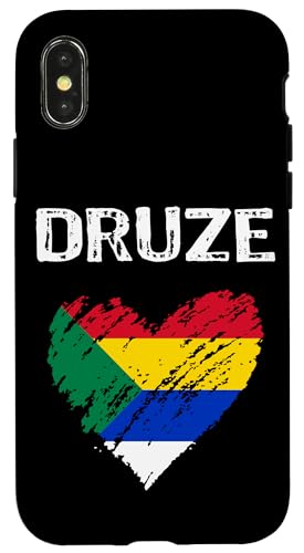Drusen Flagge, Al Muwahhidun, Druzen Stern Symbol flag Druze Hülle für iPhone X/XS Drusen Flagge, Al Muwahhidun, Druzen Stern Symbol flag Druze Hülle für iPhone X/XS von Druze flag, Al Muwahhidun,The People of Monotheism