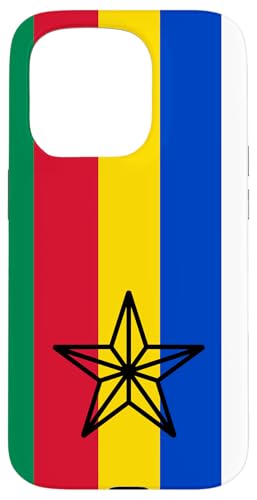 Drusen Flagge, Druzen in Syrien, Israel Druze, Stern Druzen Hülle für iPhone 15 Pro von Druze flag, Al Muwahhidun,The People of Monotheism