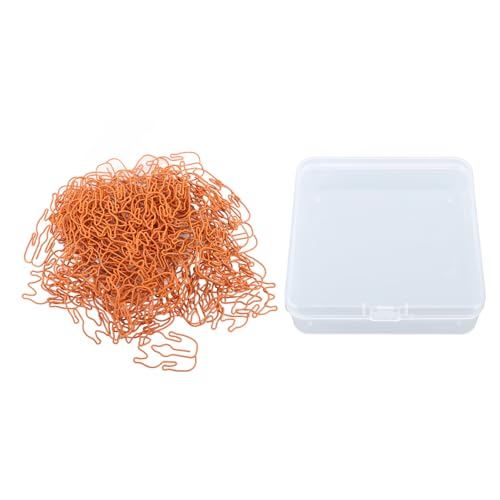 Trombones Bureau, 100PCS en Métal Décoratif Réutilisable Trombone avec Boîte de Rangement pour le Bureau de L’école à la Maison (Peking Duck) von Dsacxixai