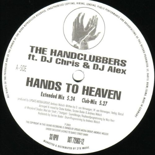 Hands to Heaven [Vinyl Maxi-Single] von Dst (Zyx)