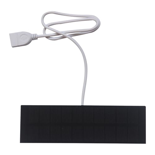 Compact Camping Solar Panel Ladegerät, 3W Solarladegerät, tragbare Batteriebank für Handy, Laptop, Kamera, Kamera von Dtaigou