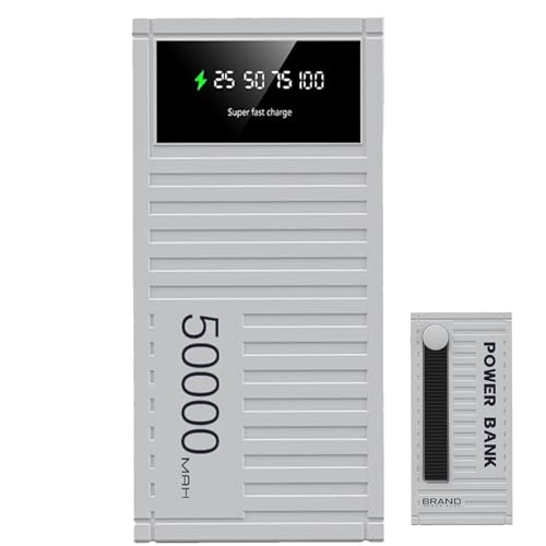 Superschnelllade-Bank, 66 W, 50.000 mAh Ultra-hohe Kapazität, mit LED-Display für Wandern, Camping, Outdoor Superschnelllade-Bank, 66 W, 50.000 mAh Ultra-hohe Kapazität, mit LED-Display für Wandern, Camping, Outdoor von Dtaigou