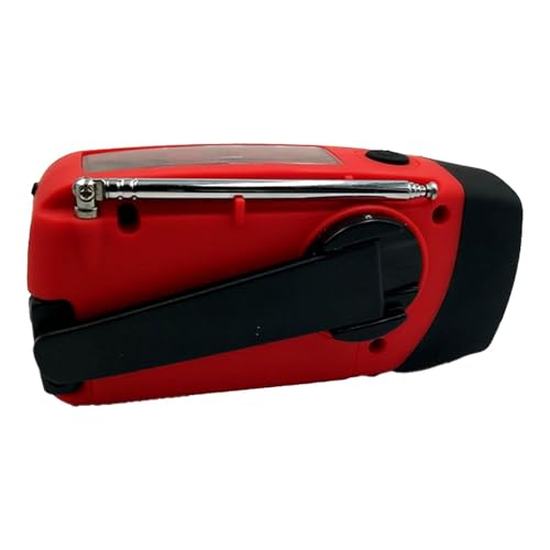Tragbares Handkurbel Radio, FM Tragbares Wetterradio mit Power Bank Handy -Ladegerät für das Innenüberleben Camping Tragbares Handkurbel Radio, FM Tragbares Wetterradio mit Power Bank Handy -Ladegerät für das Innenüberleben Camping von Dtaigou