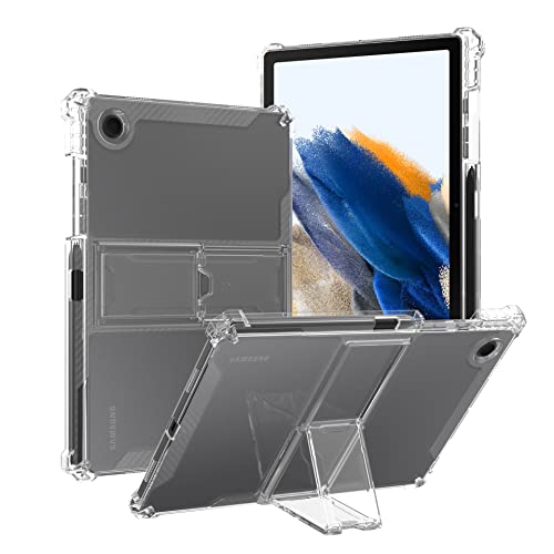 Dteck Galaxy Tab A7 Lite Hülle (SM-T220) – transparente Rückabdeckung, schlank, leicht, Silikonhülle mit Ständer für Samsung Galaxy Tab A7 Lite 8,7 Zoll 2021 veröffentlicht (SM-T225/SM-T227) Tablet von Dteck