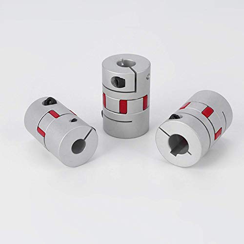 D20-L25 Bohrungsgröße 4-10mm 4 5 6 6.35 8 9 10 mm flexibel Wellenkupplung CNC Schrittmotoren 3D Druck oberflächenoxidierung-Behandlung aluminum flexible shaft coupling motor connector (5 * 8mm) von Dtmeng