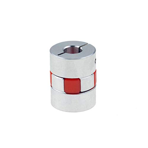 D25-L30 Bohrungsgröße 5-12mm 5 6.35 8 9 10 12mm flexibel Wellenkupplung CNC Schrittmotoren 3D Druck oberflächenoxidierung-Behandlung aluminum flexible shaft BW coupling motor connector solid (5mm) von Dtmeng