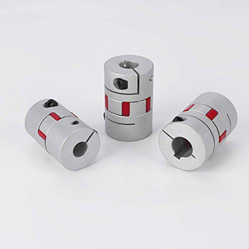 D40-L55 Bohrungsgröße 10-22mm 10 11 12 14 15 16 18 19 20 22 mm flexibel Wellenkupplung CNC Schrittmotoren 3D Druck oberflächenoxidierung-Behandlung (14mm) von Dtmeng