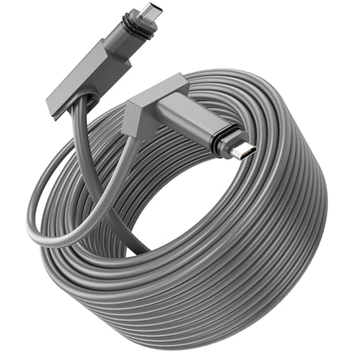 DuHeSin Starlink Kabel (75 Fuß/23 m) für Starlink Rectangular Satellite V2, wasserdichte und regensichere Starlink Kabelverlängerung für Starlink-Zubehör von DuHeSin