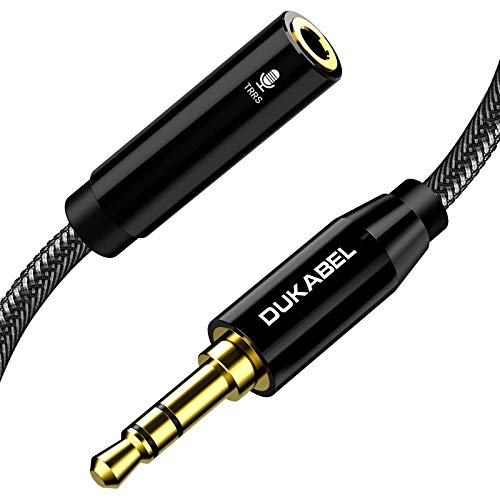 DuKabel TRRS TRS Mikrofon Kabel Adapter 3,5mm 4 Pole Buchse auf 3 Pole Stecker Audio Kabel Konverter für Sony, Canon, Nikon Kamera Camcorder und Mobile Rekorder - Top Series 20cm von DuKabel