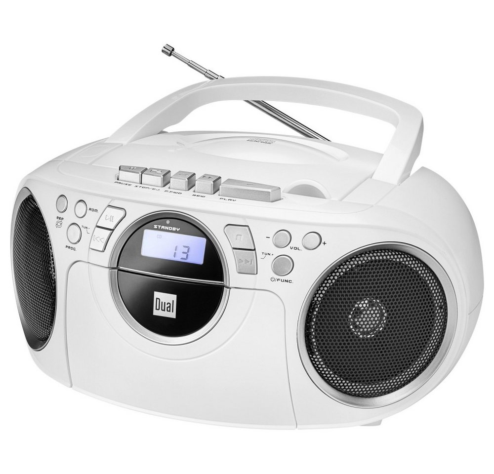 Dual P 70 - CD/Radio-System - weiß CD-Radiorecorder Dual P 70 - CD/Radio-System - weiß CD-Radiorecorder von Dual