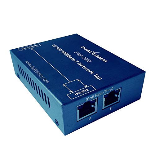 Dualcomm 10/100/1000Base-T Gigabit Ethernet Network TAP von Dualcomm