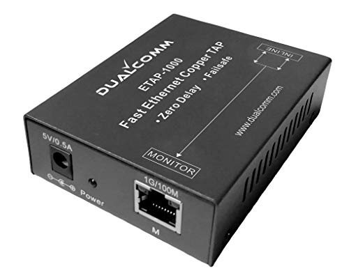 Dualcomm ETAP-1000 Zero-Delay Fast Ethernet Network TAP von Dualcomm