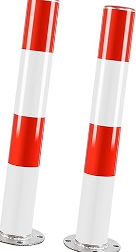Sicherheitspoller for Einfahrten – 2er-Pack robuste Parkpfosten aus verstärktem Stahl mit Reflektorstreifen for bessere Sichtbarkeit und Schutz Sicherheitspoller for Einfahrten – 2er-Pack robuste Parkpfosten aus verstärktem Stahl mit Reflektorstreifen for bessere Sichtbarkeit und Schutz von DuanXing