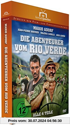 Die Abenteurer vom Rio Verde - Der komplette Vierteiler (Fernsehjuwelen) [2 DVDs] von Duccio Tessari