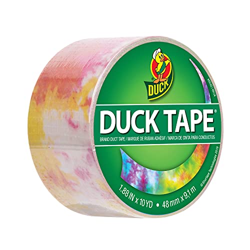 Duck Tape Batikmuster zum Reparieren, Basteln, Personalisieren, Dekorieren und Ausbilden, 48 mm x 9,1 m von Duck