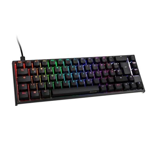 Ducky ONE 2 SF Gaming Tastatur - MX-Speed-Silver - RGB LED - DE-Layout - schwarz von Ducky Channel