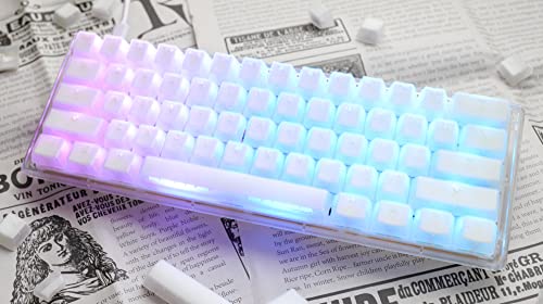 Ducky One 3 Aura White Mini Gaming Tastatur, RGB LED - Gateron Baby Kangaroo (US) von Ducky Channel