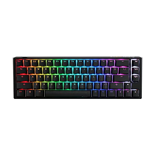 Ducky One 3 Classic Black/White SF Gaming Tastatur, RGB LED - MX-Red (US) von Ducky Channel