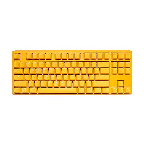 DUCKY One 3 Yellow TKL Gaming Tastatur, RGB LED - MX-Blue (US) von Ducky