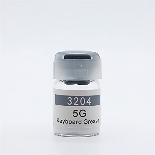 DucKey Switch Lube Schmierfett GPL106/205G00/XHT-BDZ/3203/3204 Für mechanische Tastaturschalter Stabilisator Schmiermittel (Color : 3204, Size : 5g) von Ducky
