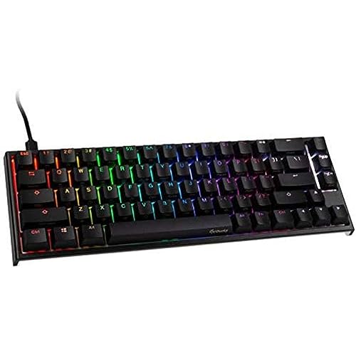 Ducky Kompatibel ONE 2 SF Gaming Tastatur, MX-Blue, RGB LED - schwarz (US) von Ducky