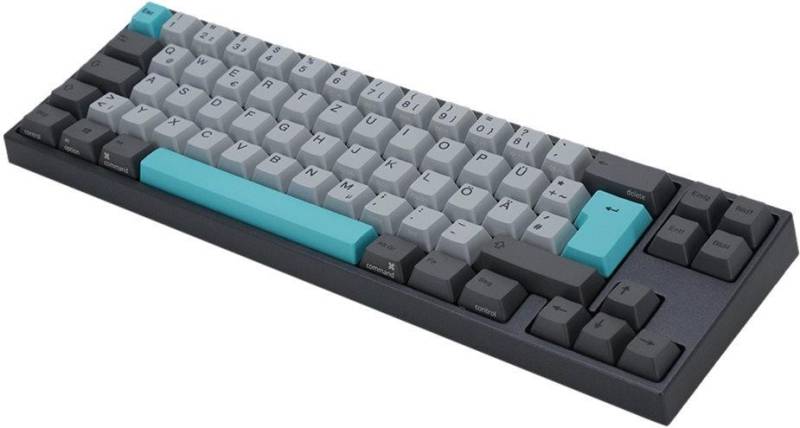 Ducky Miya Pro Moonlight TKL Gaming Tastatur für PC/Mac, MX-Red, weiße LED - dunkelgrau (MY69CR2W/LLPN2B1) von Ducky