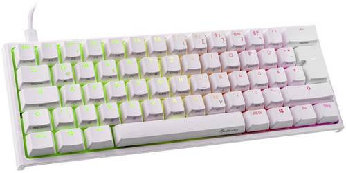 Ducky ONE 2 Gaming-Tastatur Deutsch, QWERTZ Weiß von Ducky