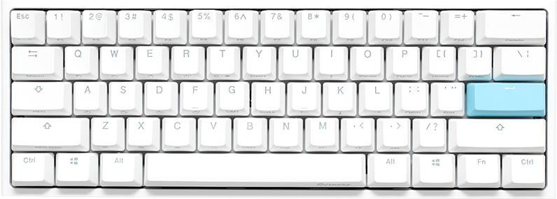 Ducky One 2 Mini Tastatur USB Weiß (DKON2061ST-CDEPDWWT1) von Ducky