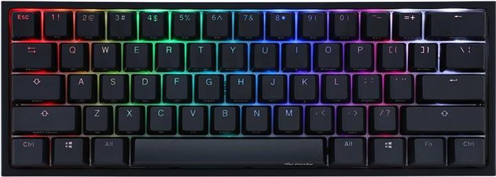 Ducky One 2 Pro Mini Gaming Tastatur, RGB LED - Gateron Yellow (US) (DKON2061ST-GUSPDAZTY2) von Ducky