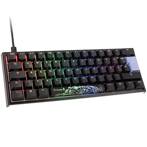 Ducky One 2 Pro Mini Gaming Tastatur, RGB LED - Kailh Red von Ducky