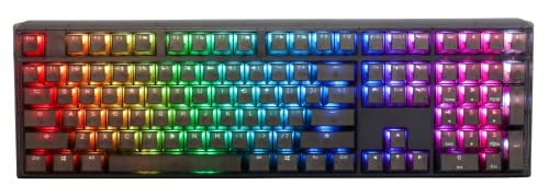 Ducky One 3 Aura Black Gaming Tastatur, RGB LED - MX-Brown (US) von Ducky