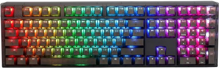 Ducky One 3 Aura Black Gaming Tastatur, RGB LED - MX-Speed-Silver (DKON2108ST-PDEPDABAAAC1) von Ducky