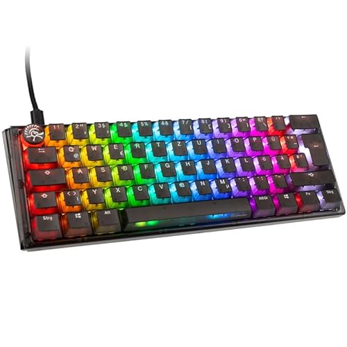 Ducky One 3 Aura Black Mini Gaming Tastatur, RGB LED - Kailh Jellyfish Y von Ducky