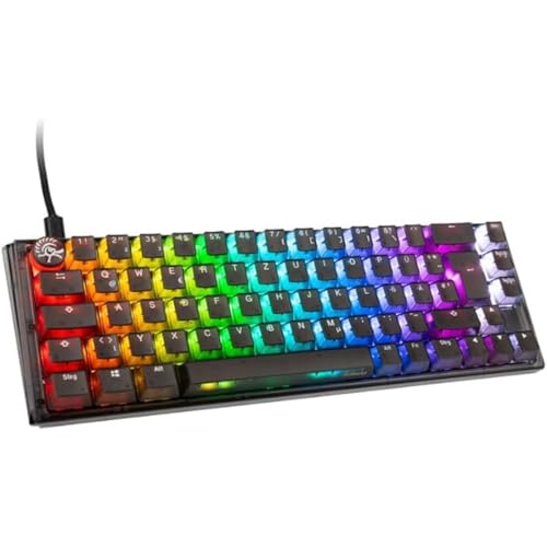 Ducky One 3 Aura Black SF Gaming Tastatur, RGB LED - Gateron Baby Kangaroo von Ducky