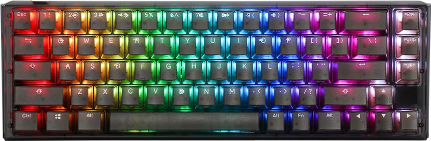 Ducky One 3 Aura Black SF Gaming Tastatur, RGB LED - MX-Silent-Red (US) (DKON2167ST-SUSPDABAAAC1) von Ducky