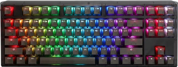 Ducky One 3 Aura Black TKL Gaming Tastatur, RGB LED - MX-Speed-Silver (DKON2187ST-PDEPDABAAAC1) von Ducky
