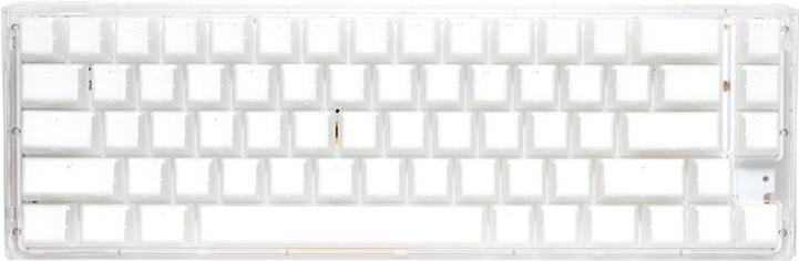 Ducky One 3 Aura White Mini Gaming Tastatur, RGB LED - Kailh Jellyfish Y (DKON2161ST-FDEPDAWWWWK1) von Ducky