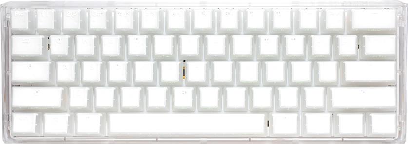 Ducky One 3 Aura White Mini Gaming Tastatur, RGB LED - MX-Silent-Red (US) (DKON2161ST-SUSPDAWWWWC1) von Ducky
