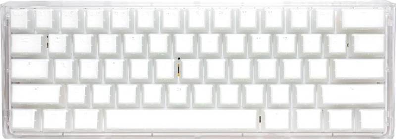 Ducky One 3 Aura White Mini Gaming Tastatur, RGB LED - MX-Silent-Red (US) (DKON2161ST-SUSPDAWWWWC1) von Ducky