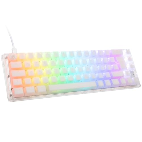 Ducky One 3 Aura White SF Gaming Tastatur, RGB LED - Gateron Baby Kangaroo von Ducky