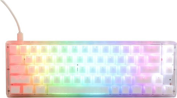 Ducky One 3 Aura White SF Gaming Tastatur, RGB LED - Kailh Jellyfish Y (DKON2167ST-FDEPDAWWWWK1) von Ducky