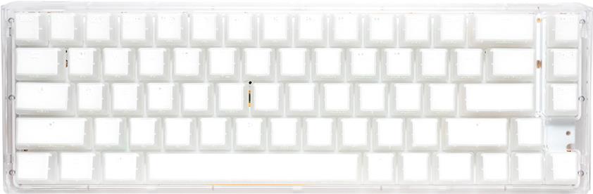 Ducky One 3 Aura White SF Gaming Tastatur, RGB LED - MX-Blue (US) (DKON2167ST-CUSPDAWWWWC1) von Ducky