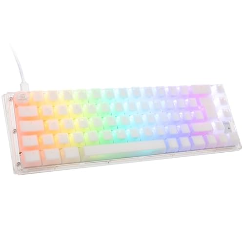 Ducky One 3 Aura White SF Gaming Tastatur, RGB LED - MX-Blue von Ducky