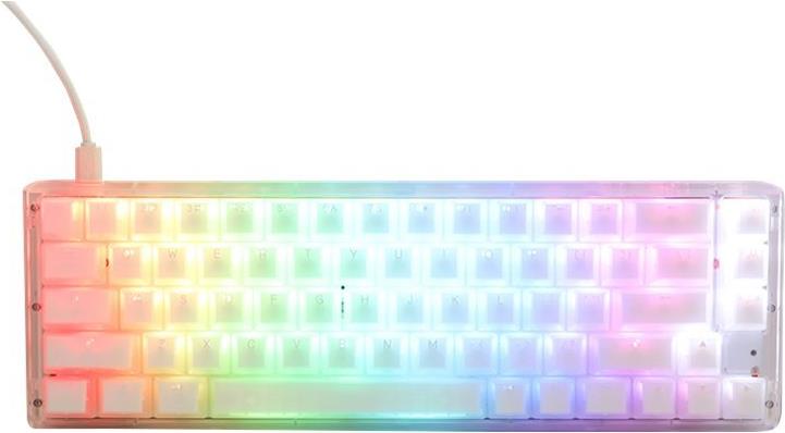 Ducky One 3 Aura White SF Gaming Tastatur, RGB LED - MX-Red (DKON2167ST-RDEPDAWWWWC1) von Ducky